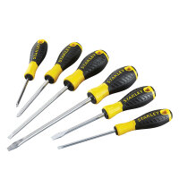 STANLEY 0-60-209 Essential Screwdriver Set, 6 Piece