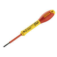 STANLEY FatMax VDE Insulated Screwdriver Parallel Tip 2.5x50mm