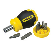 STANLEY Stubby Screwdriver - Non Ratchet