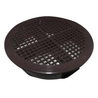 Stadium Round Soffit Vent, Brown