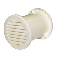 Stadium Round Vent, White 4in