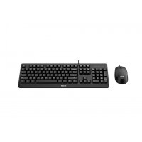 Philips 2000 series SPT6207BL/40 keyboard Mouse included USB QWERTY English Black