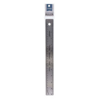 Concept 12 Inch Flexible Stainless Steel Ruler - Durable Measuring Tool
