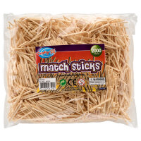 Crafty Bitz Matchsticks Bag of 2000 - Natural - Ideal for Craft Projects