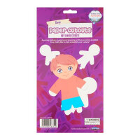 Crafty Bitz Boy Cutouts Pack of 15 - Great for Crafting and Play
