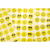 Emotionery Pack of 240 Stickers - Smileys