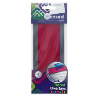 Ormond Tinted Overlays Pack of 8 - 190x70mm - Visual Learning Tools