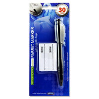 Premier Office Fabric Marker with 30 Iron On Tags - Personalise Your Fabrics