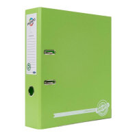 Premier A4 Lever Arch File 75mm Caterpillar Green - Durable and Spacious for Everyday Use