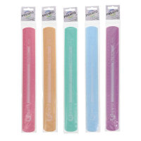 Premto Pastel Flexi Ruler 30cm Assorted Colours - Flexible and Durable for Daily Use