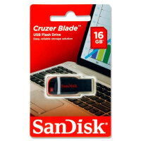 SanDisk Cruzer Blade USB Flash Drive 16GB - Store and Share Files Easily