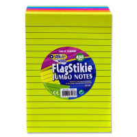 Stik-Ie 150 Piece Flagstikie Jumbo Notes - Essential stationery for organization