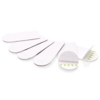 Stik-Ie Double Sided Mounting Tape Pack of 6 - 65x29mm - Easy Adhesive Strips