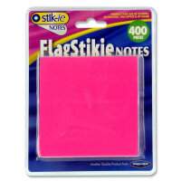 Stik-Ie Flagstikie Notes Pack of 400 - Handy Organisational Notes