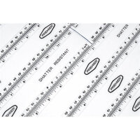 Student Solutions Shatterproof Ruler 12 Inch/30cm - Durable Measuring Tool