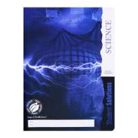 Student Solutions Durable Cover Science Book A4 128 Pages - Professional School Notebook