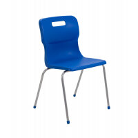 Titan 4 Leg Chair Size 6 Blue