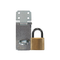 Hasp and Staple 64mm + 40mm Padlock