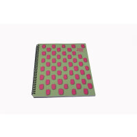 Europa Splash Notebooks 160 Lined Pages A4+ Pink Cover (Pack of 3) EU1503Z