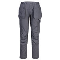 Portwest CD883 WX2 Eco Stretch Holster Trousers Metal Grey 41