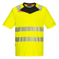 Portwest DX413 DX4 Hi-Vis T-Shirt S/S Yellow/Black 5XL