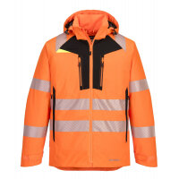 Portwest DX461 DX4 Hi-Vis Winter Jacket Orange/Black 5XL