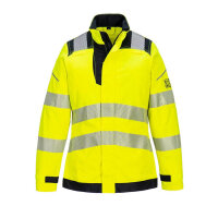 Portwest FR715 PW3 FR Hi-Vis Women's Work Jacket Yellow/Black L