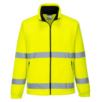 Portwest F303 Hi-Vis Windbreaker Fleece Yellow M