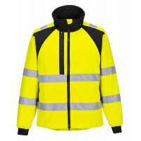 Portwest CD875 WX2 Eco Hi-Vis Softshell (2L) Yellow/Black M