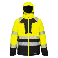 Portwest DX430 DX4 Hi-Vis Class 2 Winter Jacket Yellow/Black XL