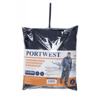 Portwest L440 Essentials Rainsuit (2 Piece Suit) Navy XS