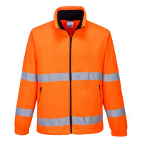 Portwest F303 Hi-Vis Windbreaker Fleece Orange XXXL