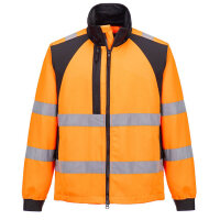 Portwest CD861 WX2 Eco Hi-Vis Work Jacket Orange/Black XXXL