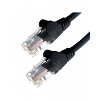 connektgear 28-0010BK networking cable Black 1 m Cat5e U/UTP (UTP)