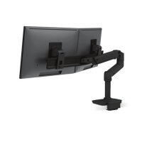 Ergotron LX Series Dual Direct Arm, Low-Profile Top Mount C-Clamp