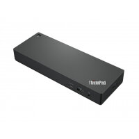 Lenovo 40B00300UK laptop dock/port replicator Wired Thunderbolt 4 Black, Red