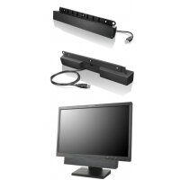 Lenovo USB Soundbar Black 2.0 channels 2.5 W