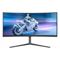 Philips Evnia 34M2C6500/00 computer monitor 86.4 cm (34") 3440 x 1440 pixels Wide Quad HD QDOLED Grey