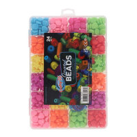 Crafty Bitz Box Set 24 Assorted Shape Beads Great for Beadwork and Jewellery