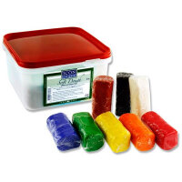 Icon Craft Tub Of 8X300G Soft Dough - Soft Dough for Crafting and Creative Play