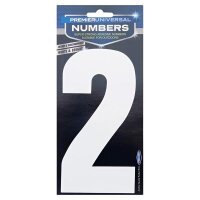 Premier Universal 82X175mm Adhesive Number  2 Adhesive Number for Signage & Labeling