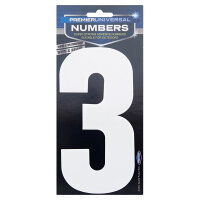 Premier Universal 82X175mm Adhesive Number  3  Adhesive Number for Easy Labeling & Organizing