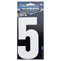 Premier Universal 82X175mm Adhesive Number  5 Adhesive Number for Office, Home & Classroom Use