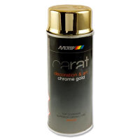 Carat Chrome Effect 400ml Art Spray Paint Gold High-Gloss