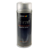 Carat 400ml Art Spray Paint Silver Premium Coverage