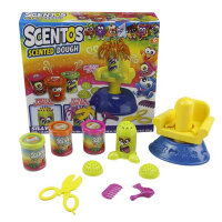 Scentos 10 Piece  Scented Dough Silly Salon - Creative Fun for Kids