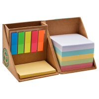 Concept Green Memo Note Cube Ideal for Office and Home Use