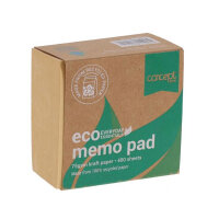 Concept Green Memo Pad 400 Sheets Perfect for Writing and Jotting Notes