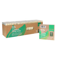 Concept Green 75x75mm Sticky Notes 100 Sheets Handy for Notes and Reminders