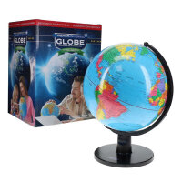 Premier Universal 25cm Plastic Globe - 25cm Plastic Globe for Educational & Decorative Use